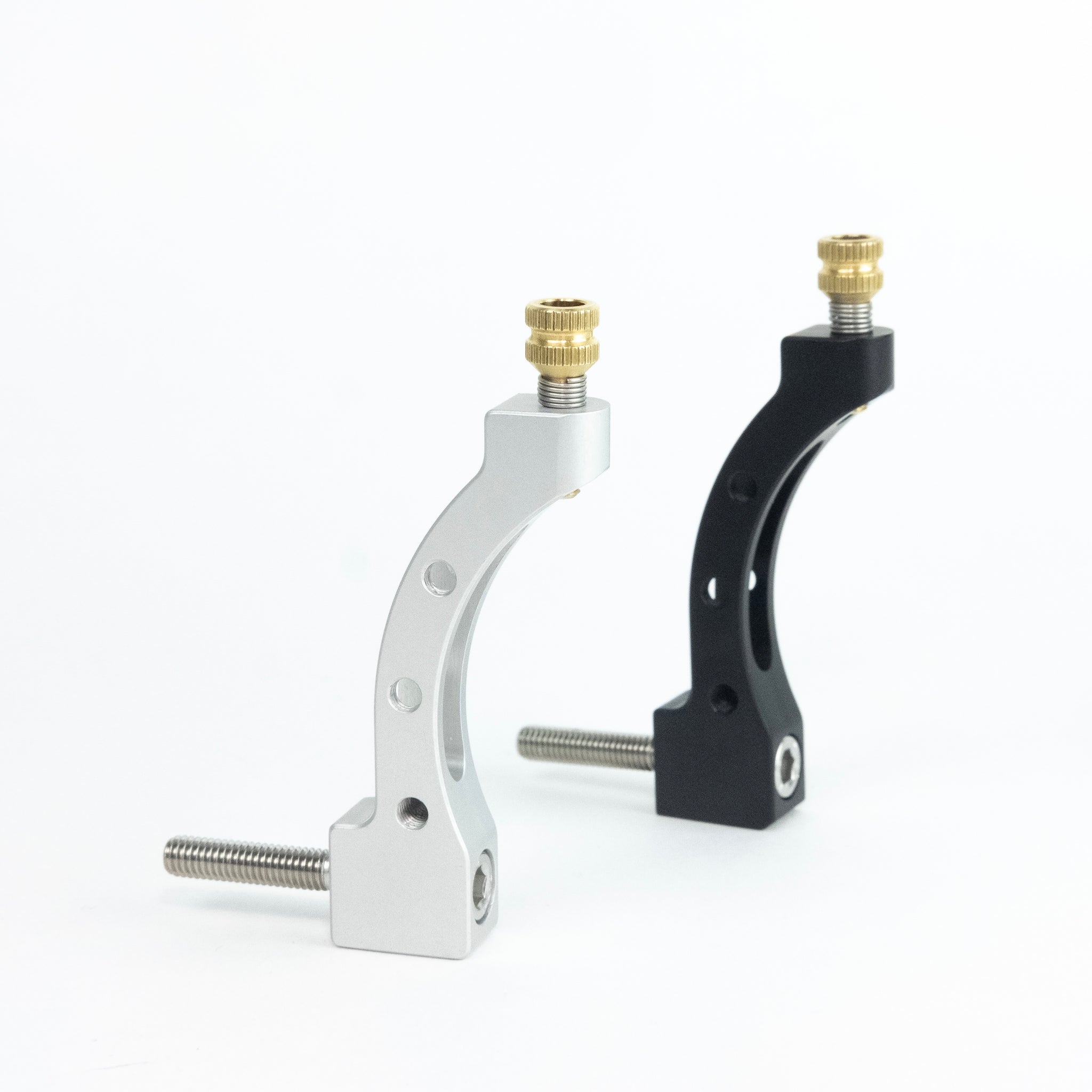 SHOVEL RESEARCH ショベルリサーチカンチ　ケーブルハンガー　黒 SHOVEL RESEARCH Fork Mounted Brake Cable Hanger