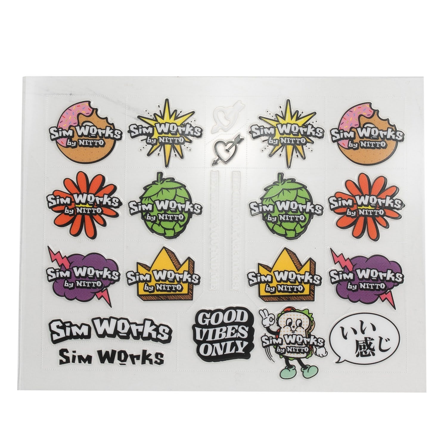 Sim Works V3 Sim SimWorks All Star Decal Kit 2 – SimWorks USA