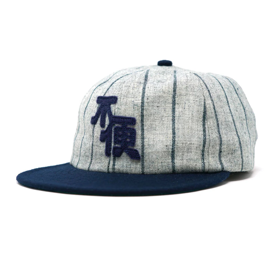 Fuben Pin Stripe Hat - Grey/Navy – SimWorks USA