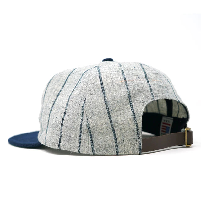 Fuben Pin Stripe Hat - Grey/Navy – SimWorks USA