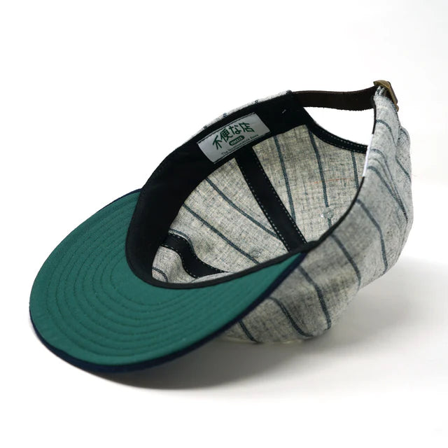 Fuben Pin Stripe Hat - Grey/Navy – SimWorks USA