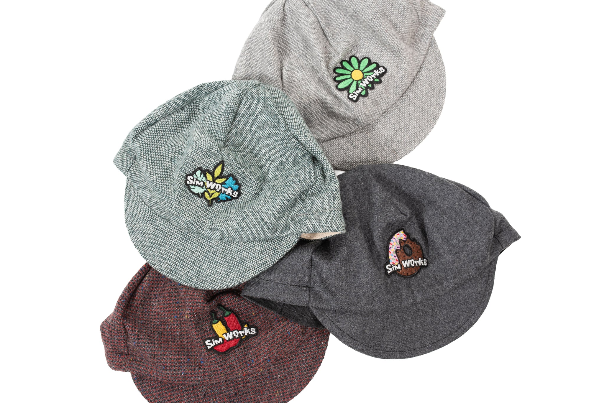 Sim works　welldone シムワークス　ドーナツ　キャップ SimWorks by Welldone Special Wool Cycle Cap – SimWorks USA
