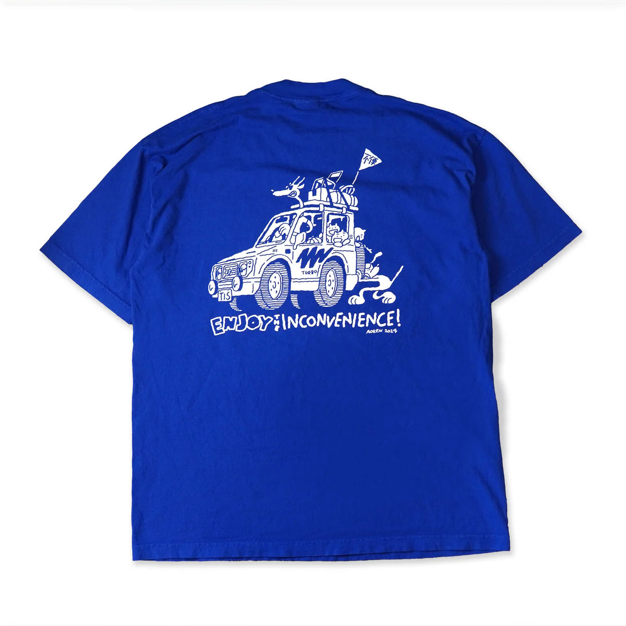 Kengo Aoki Art T-shirt - Blue – SimWorks USA
