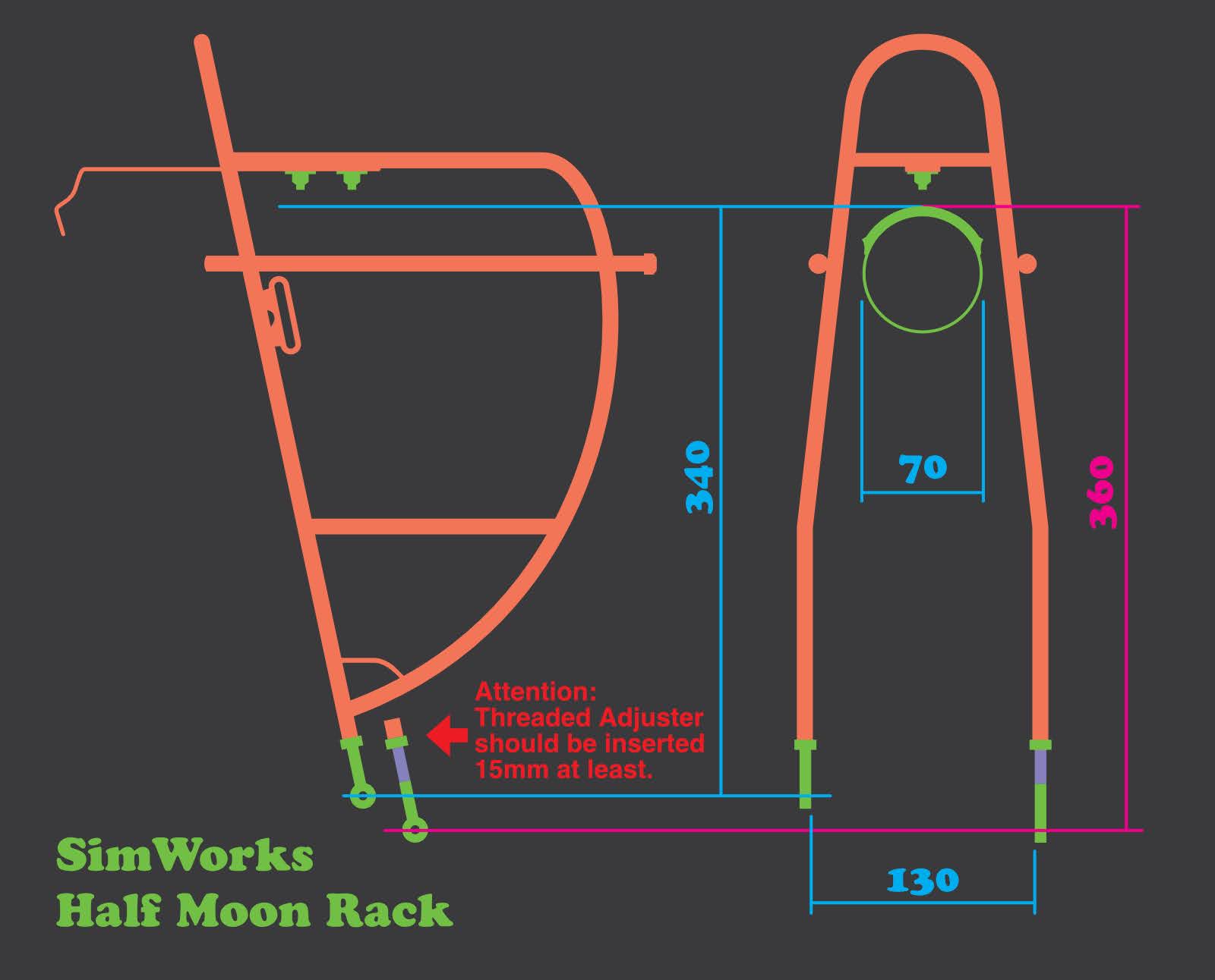 Half Moon Rack – SimWorks USA